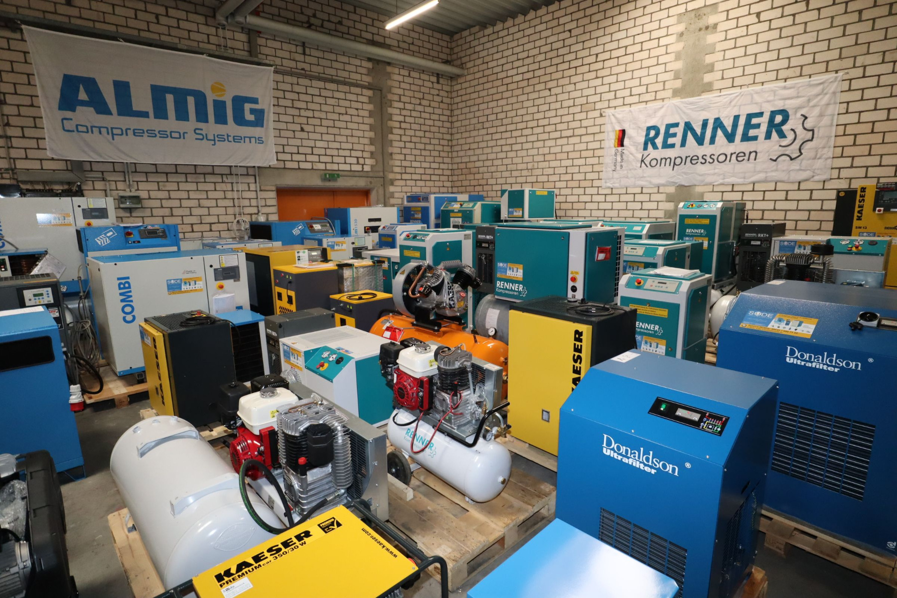 Almig VARIABLE XP 200 – drehzahlgeregelter  Schraubenkompressor