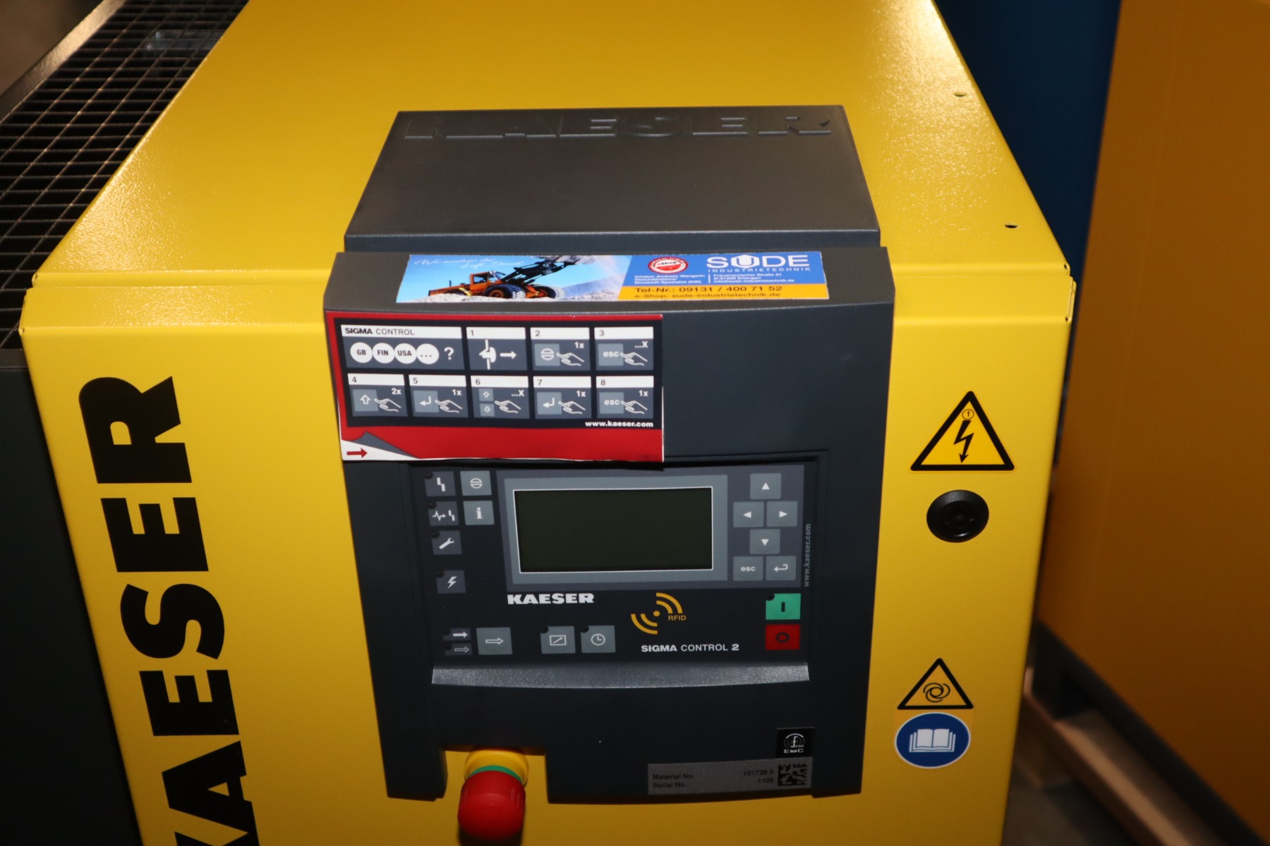 Kaeser SM 10 Schraubenkompressor 10 bar