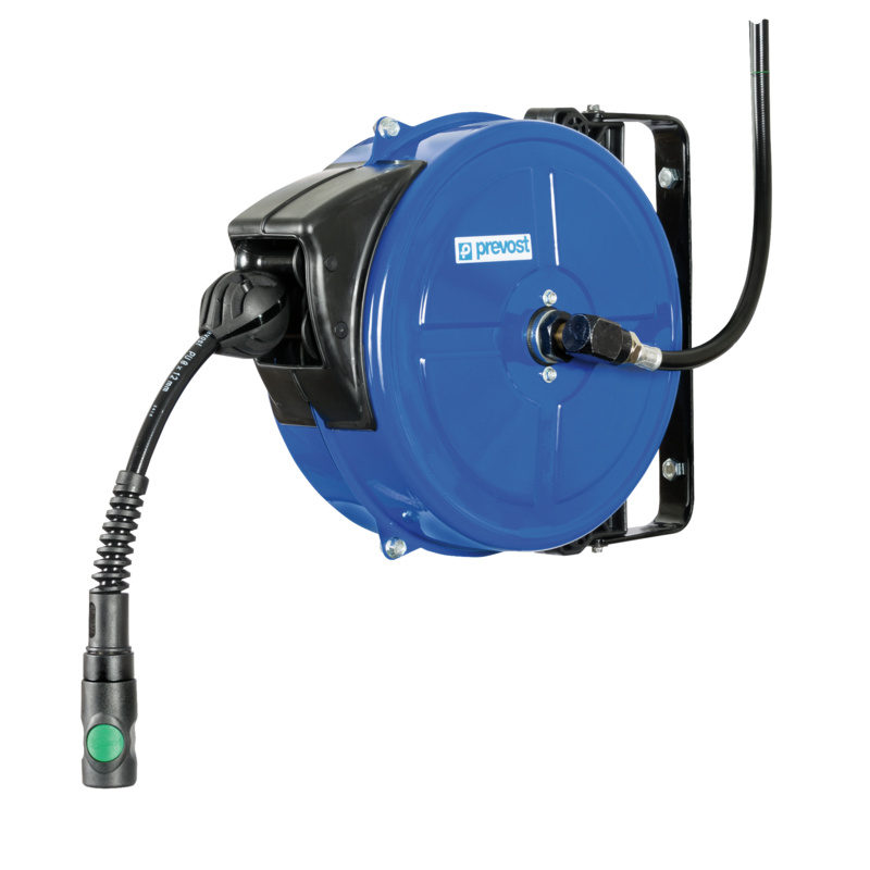 PREVOST DMF0810ES  10 m automatischer Schlauchaufroller (8 x 12 mm)