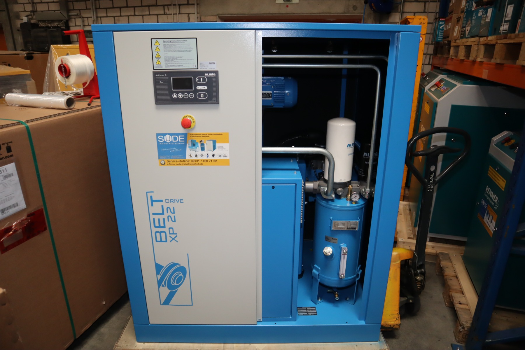 Ausstellungsstück: Almig BELT XP 22 - Schraubenkompressor 10 bar