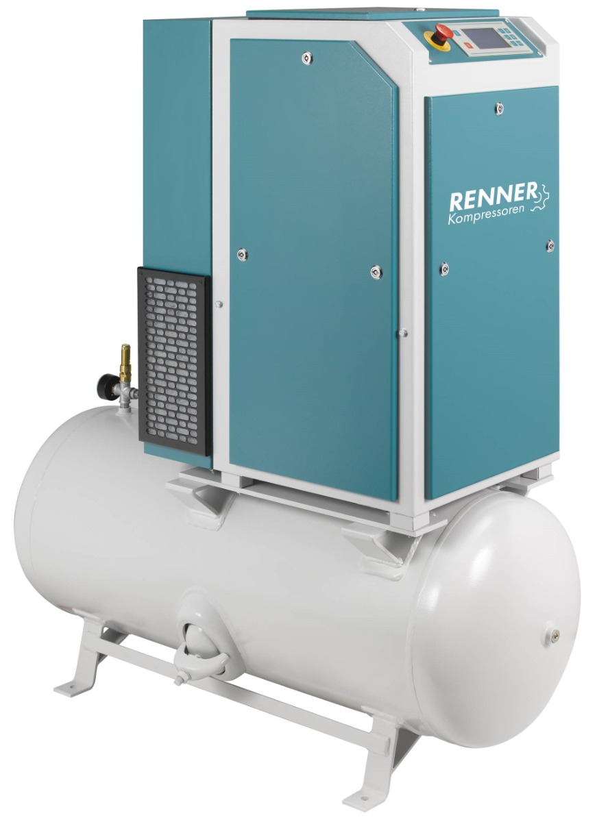 RSDF-PRO 15,0 frequenzgesteuerter Schraubenkompressor mit Druckluftbehälter 250 liter 15bar