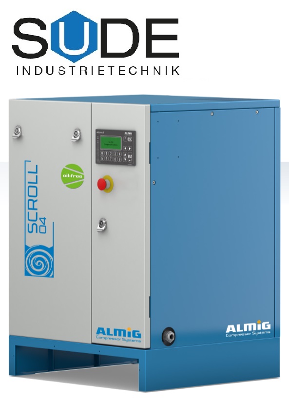 ölfreier ALMIG SCROLL 04 Kompressor 8 bar