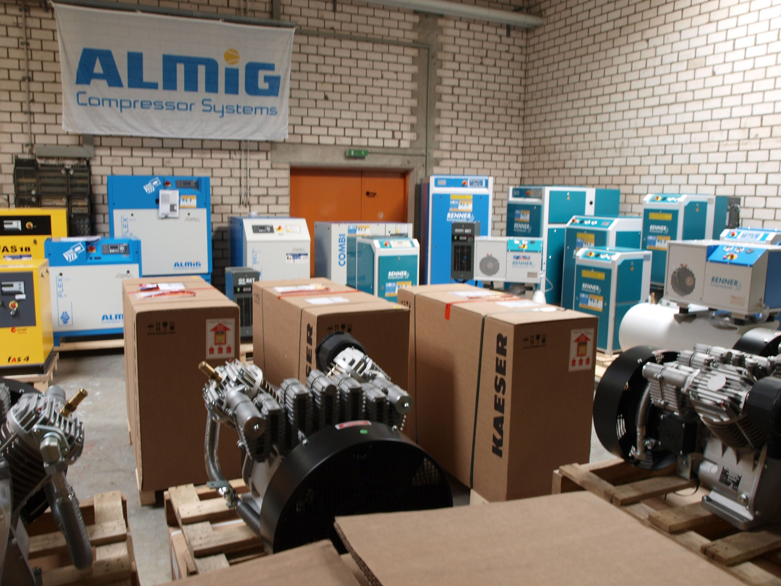 Schraubenkompressor ALMIG BELT XP 8 - 10 bar