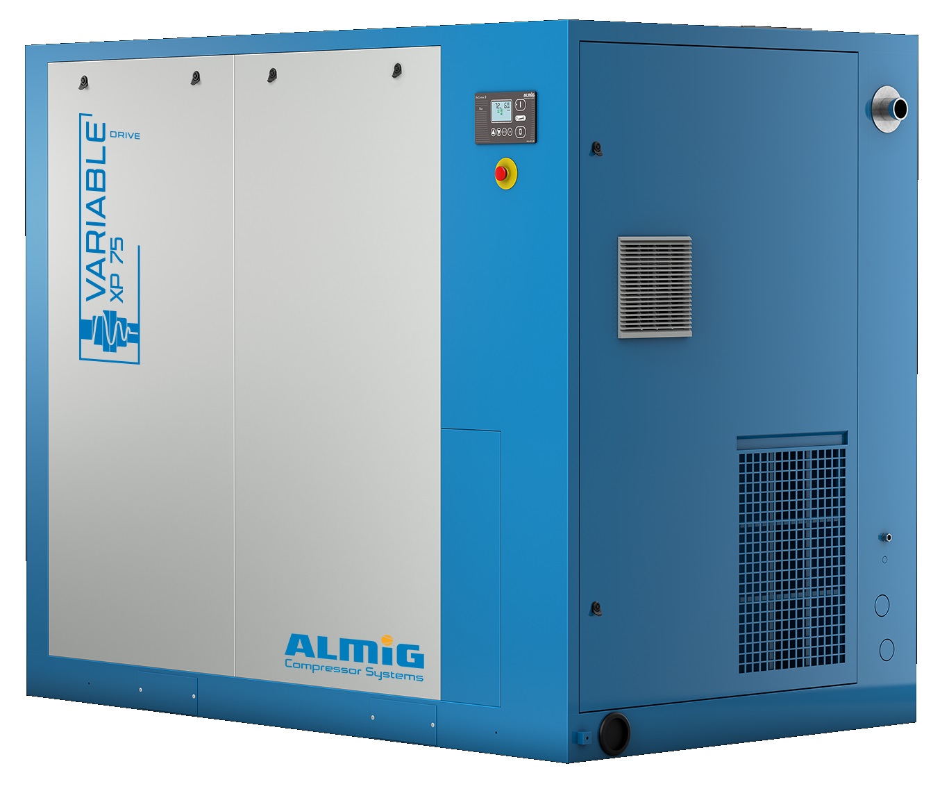 Almig VARIABLE XP 75 – drehzahlgeregelter  Schraubenkompressor