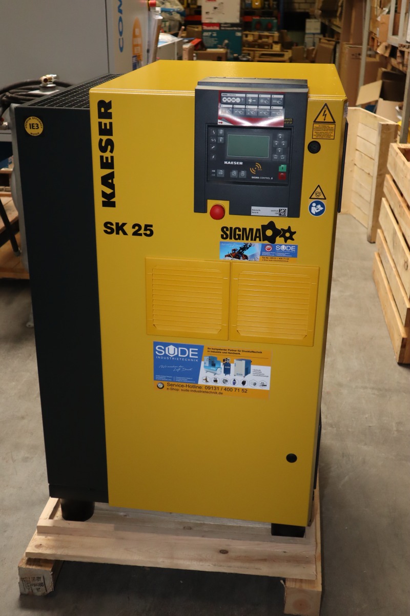 variabler 15 kW Schraubenkompressor KAESER SK 25 SFC