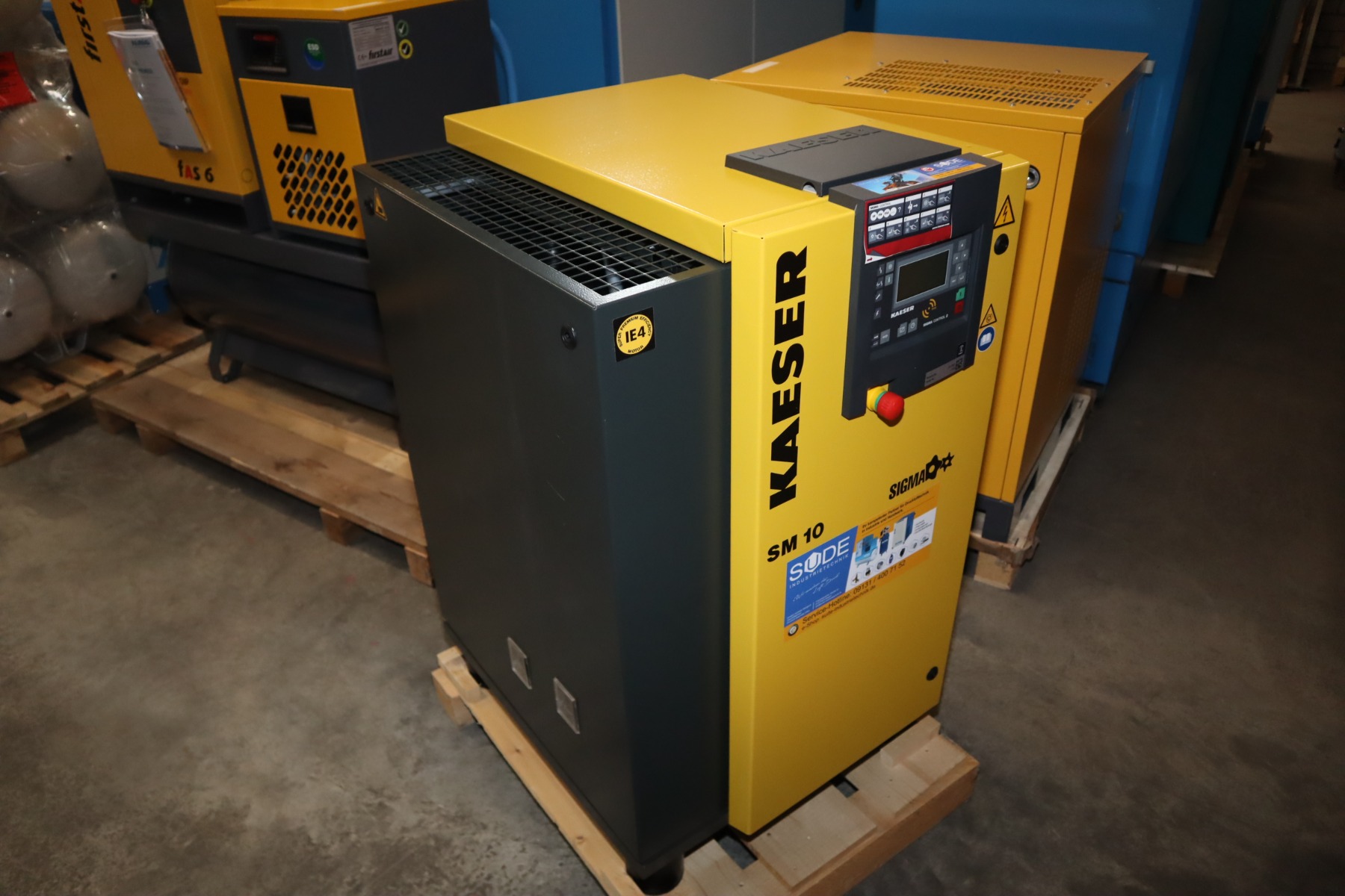 Kaeser SM 10 Schraubenkompressor 10 bar