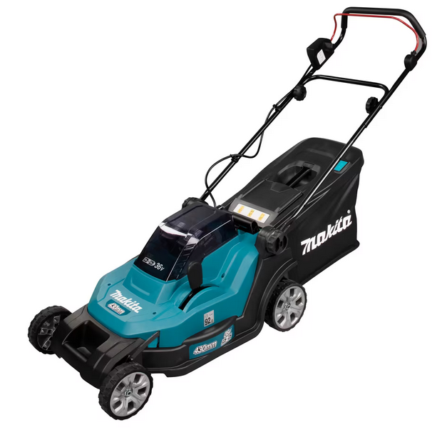 Leistungsstarker Makita Akku-Rasenmäher DLM432Z (ohne Akku)