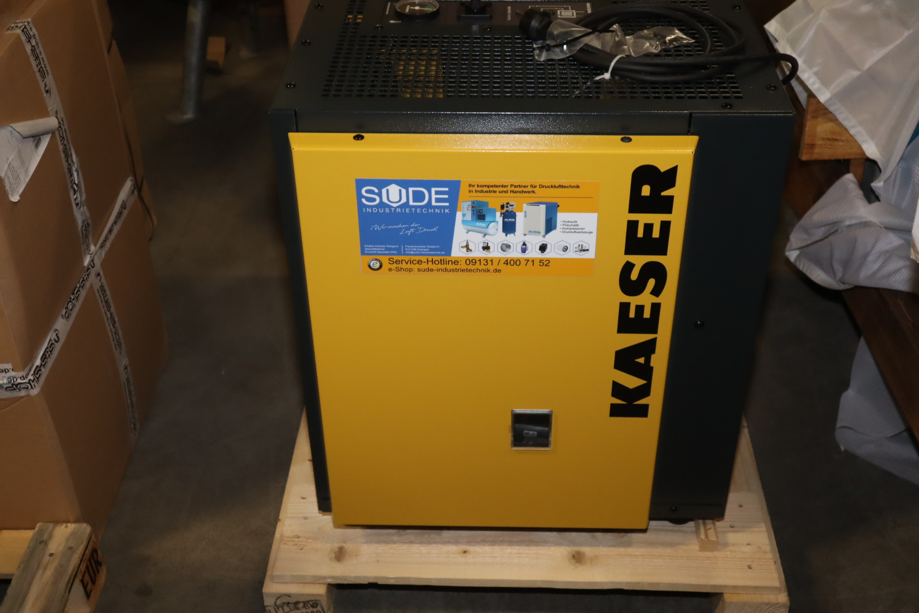 KAESER Druckluft Kältetrockner TA 8 bis 0,85 m³/min Volumenstrom