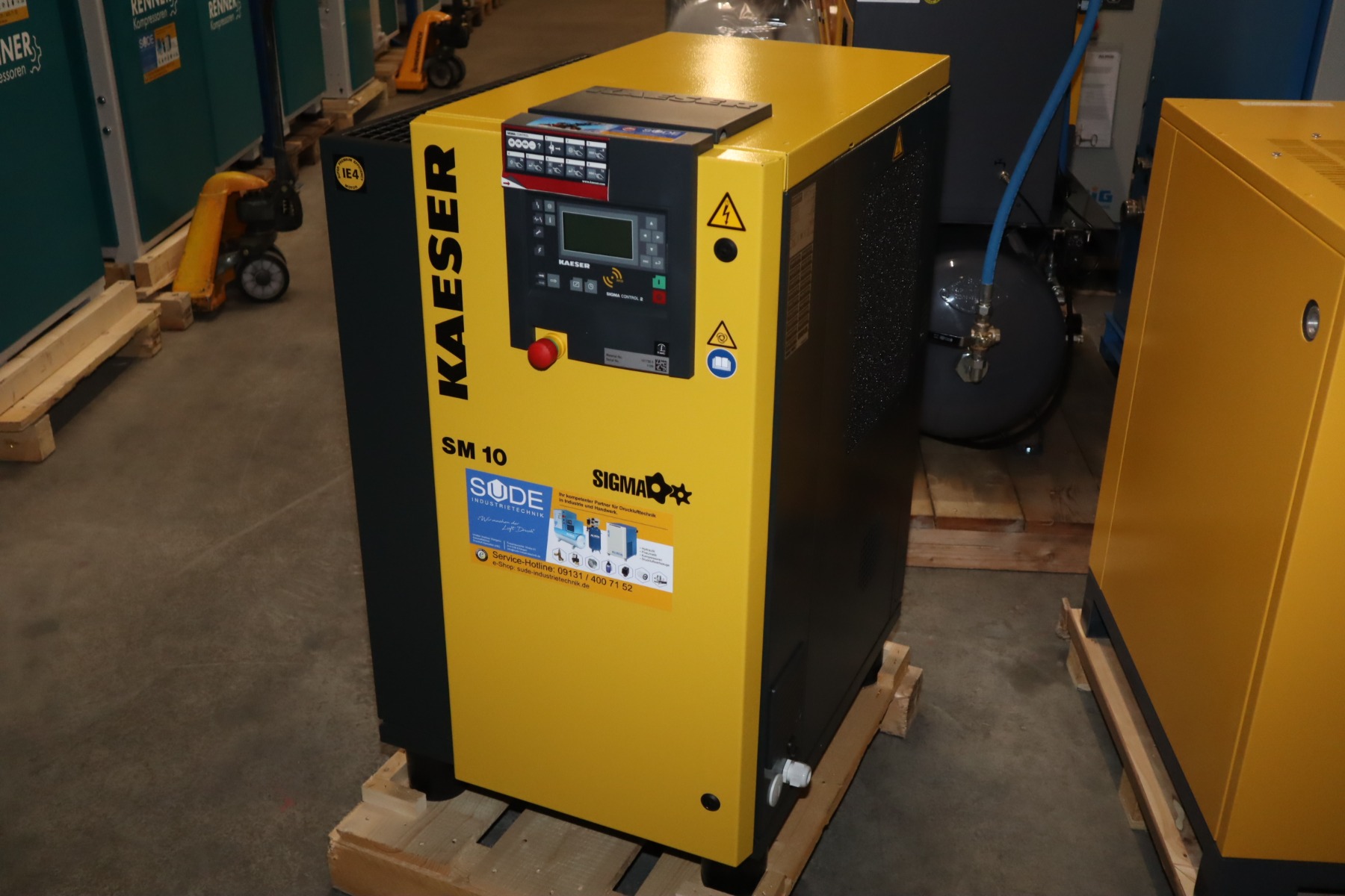Kaeser SM 10 Schraubenkompressor 10 bar