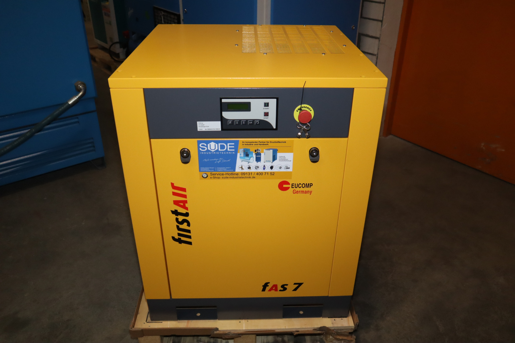 7,5 kW Schraubenkompressor FirstAir FAS7 (10bar)