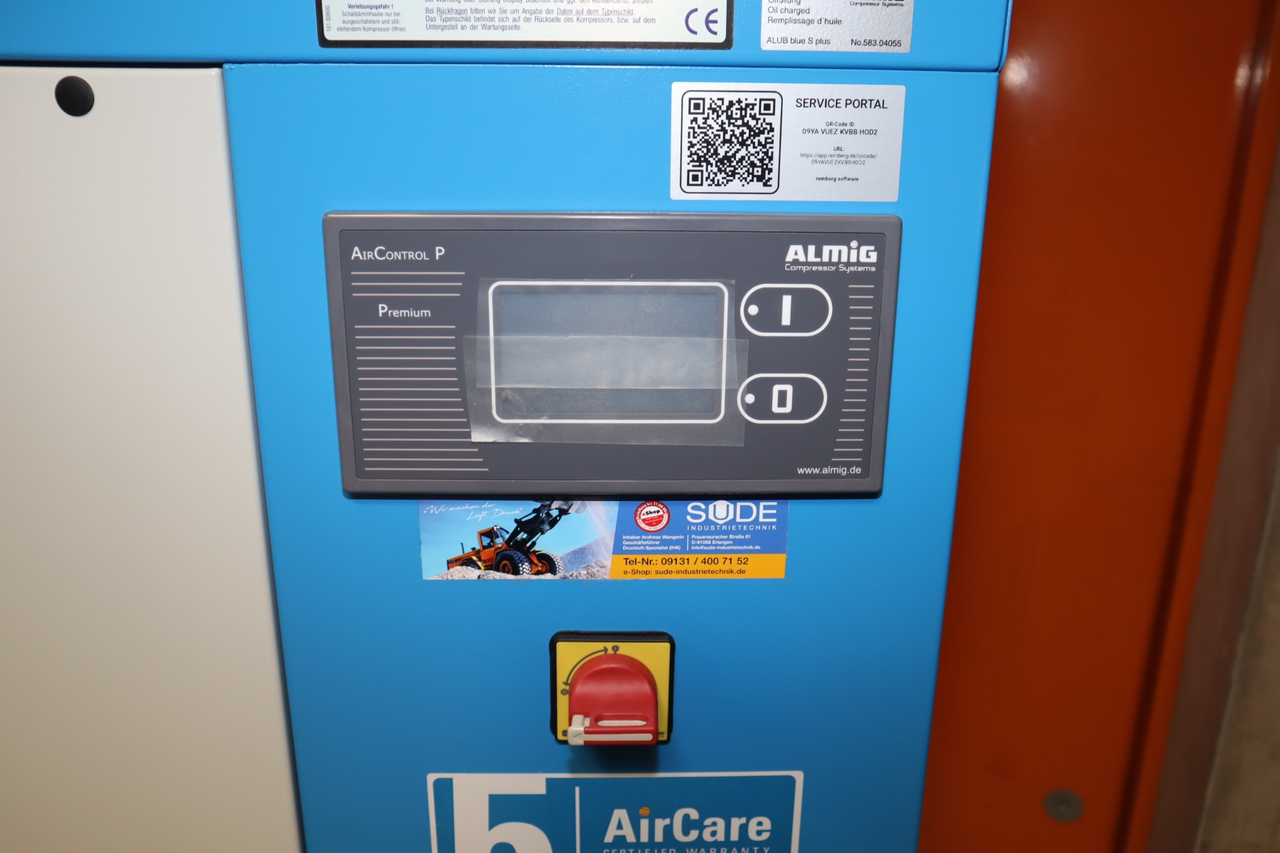 ALMIG F-DRIVE 22 variabler 22 kW Schraubenkompressor