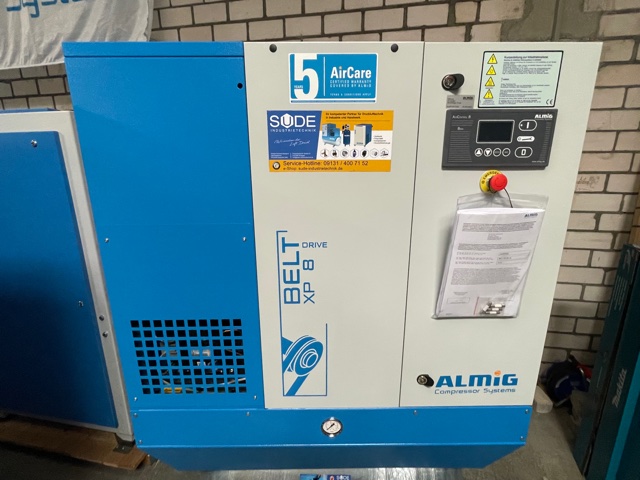 ALMIG BELT 8 XP 270 RD Druckluft Schraubenkompressor mit Behälter & Trockner