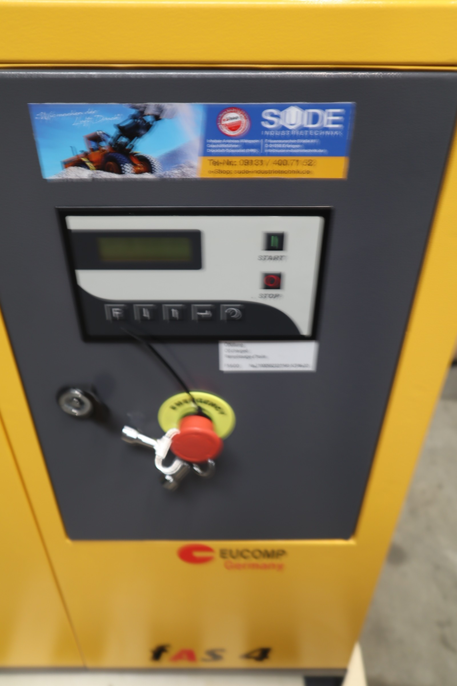 4 kW Schraubenkompressor FirstAir FAS4 Werkstattkompressor