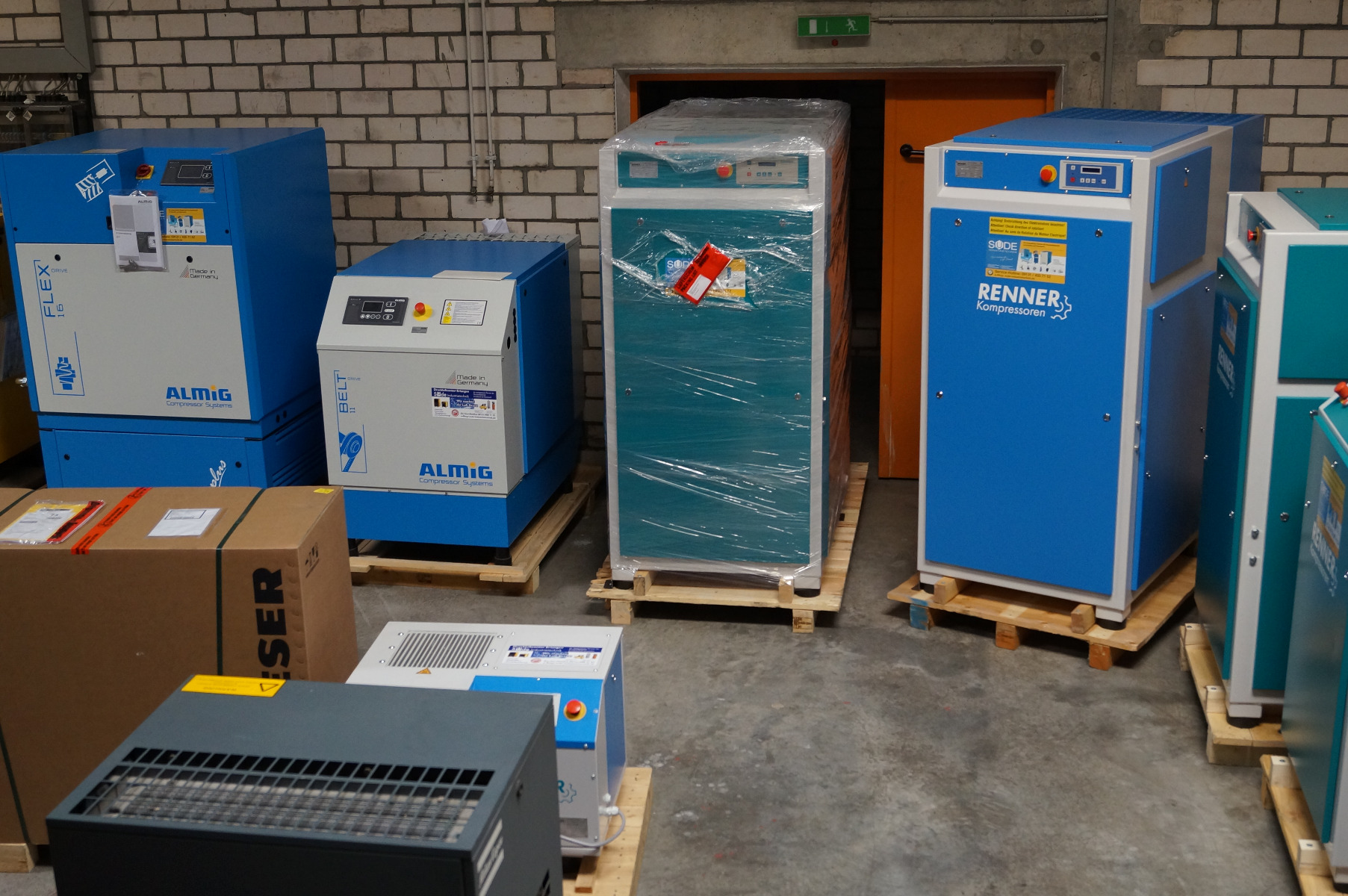 Almig VARIABLE XP 30 –drehzahlgeregelter  Schraubenkompressor