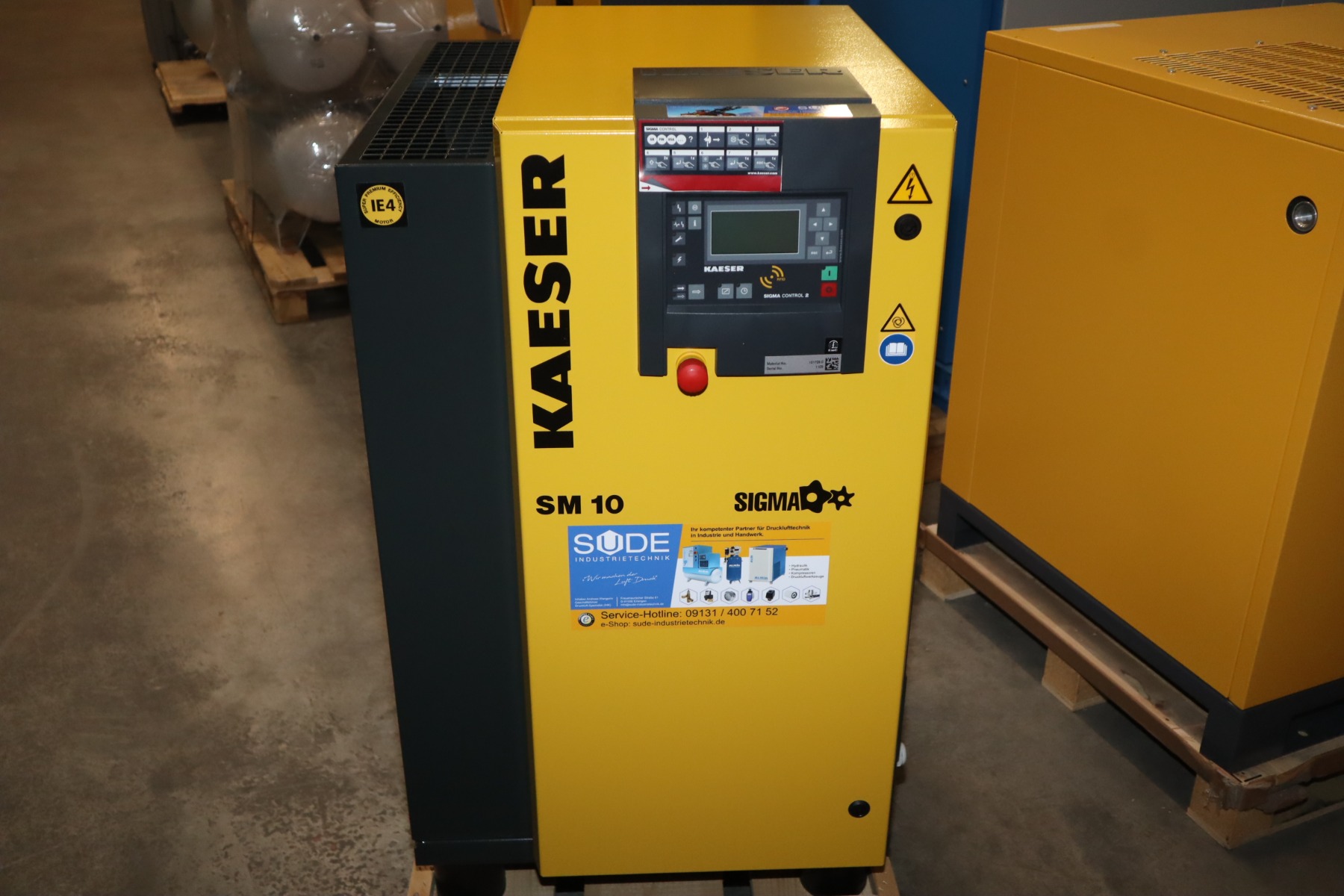 Kaeser SM 10 Schraubenkompressor 10 bar