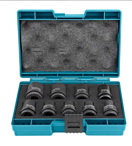 9-teiliges MAKITA E-16592 Steckschlüsselset für Schlagschrauber