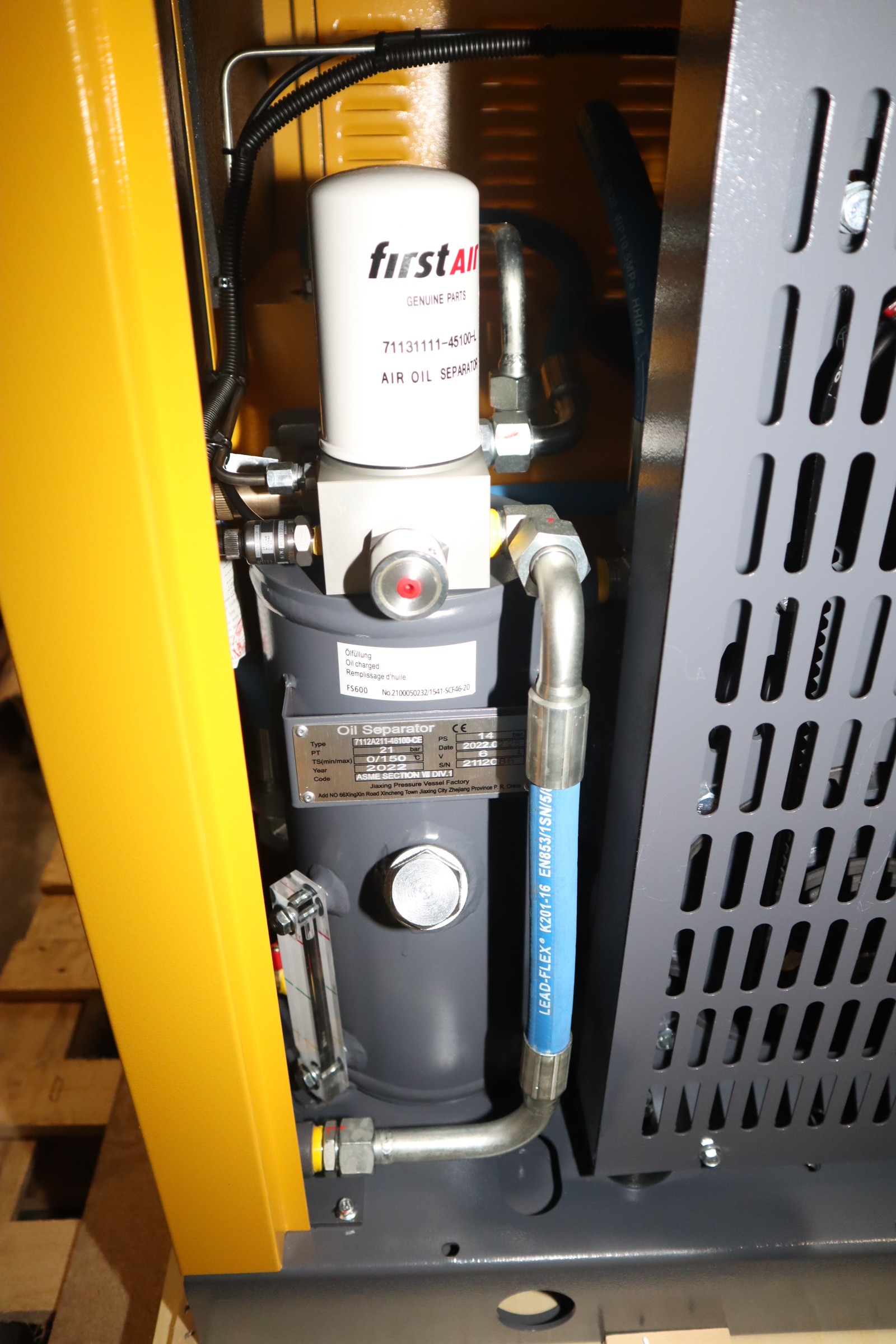 4 kW Schraubenkompressor FirstAir FAS4 Werkstattkompressor