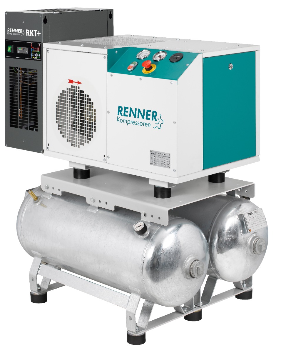 Renner RSDK-B 2,2 - 2x90 Schraubenkompressorenanlagen 7,5 bar