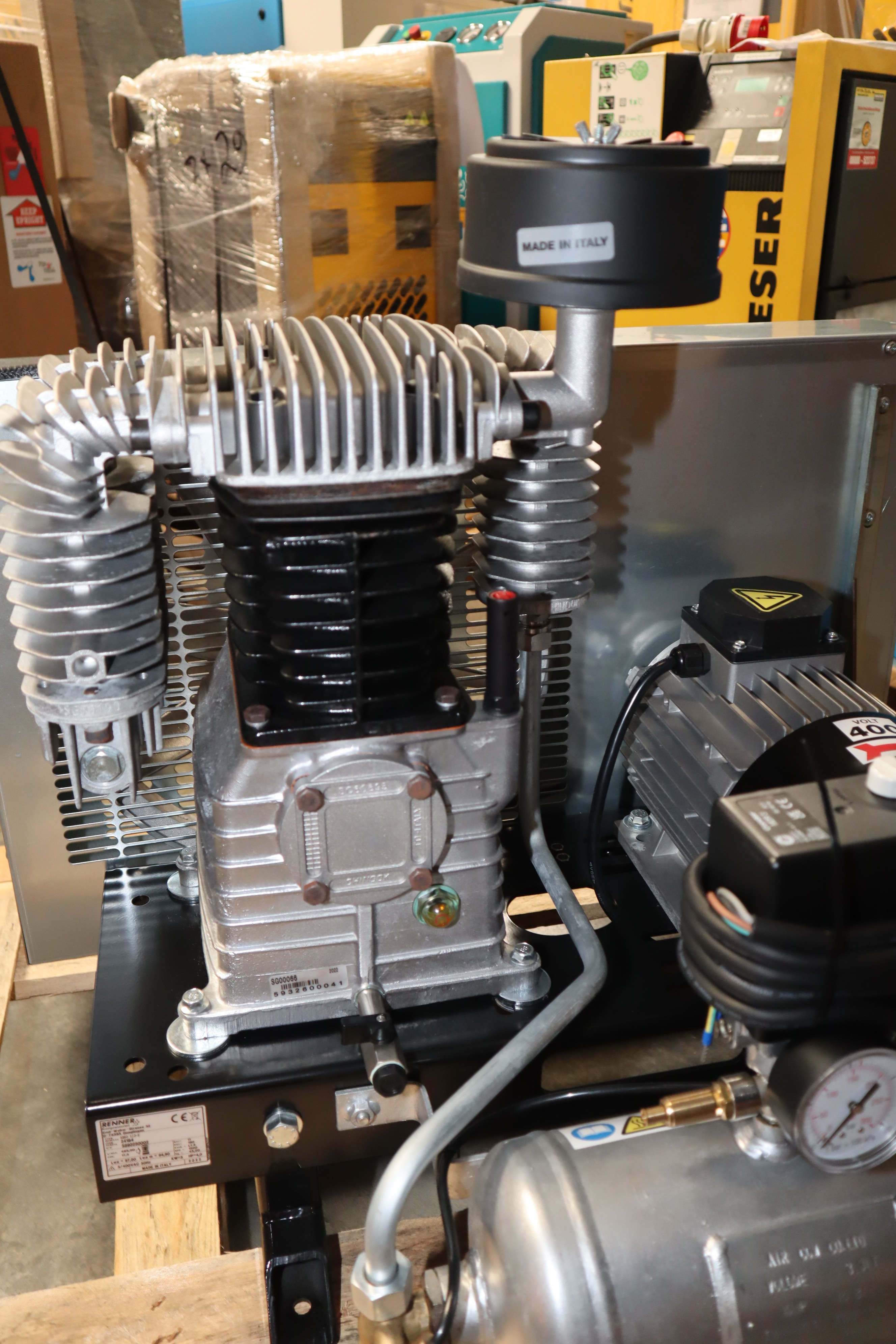 gebrauchter 3,0 kW Beistellkompressor REKO 510-B