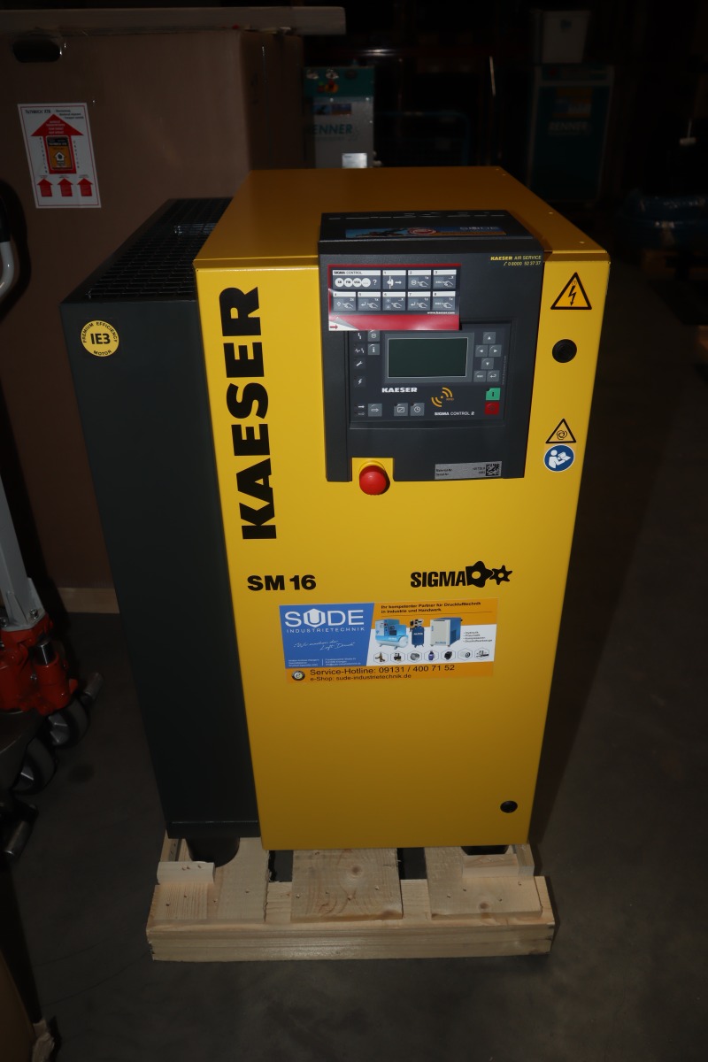Kaeser SM 16 Schraubenkompressor 10 bar (1,36 m³/min)
