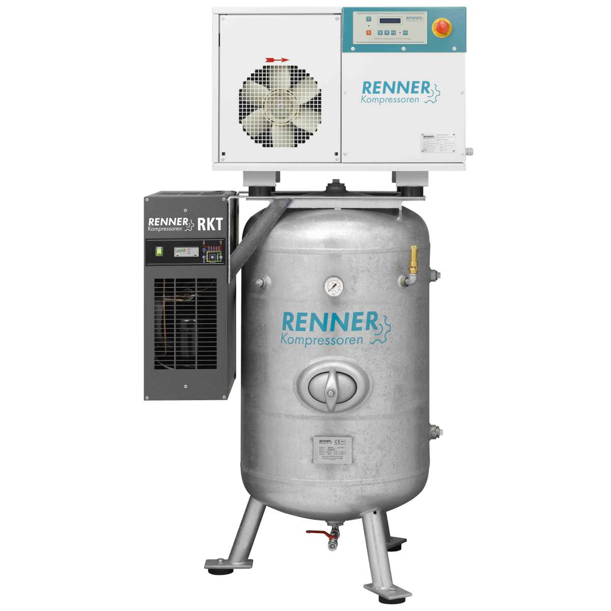 Renner RSDK-B 2,2 ST Schraubenkompressoren 7,5 bar- 270 Liter