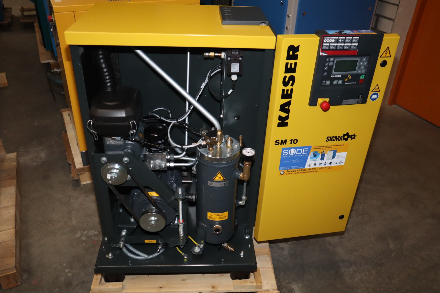 Kaeser SM 10 Schraubenkompressor 10 bar