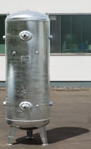 1000 Liter Druckluftbehälter stehend, verzinkt - 11 bar (MADE in GERMANY)