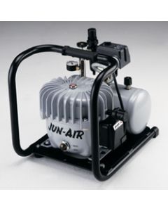 Jun-Air 3-4  flüsterleiser Kompressor ölgeschmiert mit Behälter