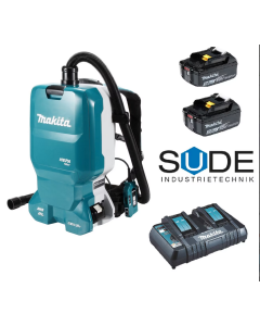 Makita DVC665ZU Staubsauger inkl. 2x 3,0Ah Akku und Ladegerät