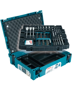 MAKITA Bit-Set B-43044 im Makpac 66 teilig mit Bohrer, Bits, usw