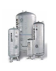 1000 Liter Druckluftbehälter stehend, verzinkt 11 bar
