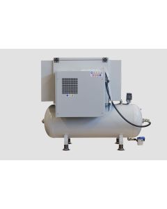 AIRKO-O-559-270-B-KT Kompakt ölfreier Kolbenkompressor mit 270 Liter Behälter&Schalldämmbox&Kältetrockner
