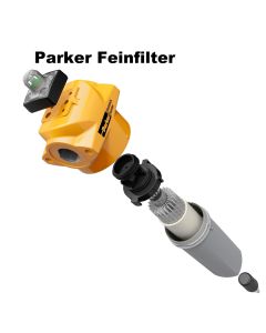 1" PARKER Feinfilter AA (0,01 µm) bis 3,6 m³/min