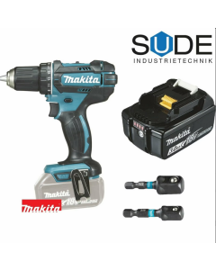 Makita DDF482 Akku-Schrauber 18 V Bohrschrauber mit Akku Zubehör