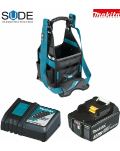 Original Makita Zubehörset Werkzeugtasche + Ladegerät + 3,0 Akku 