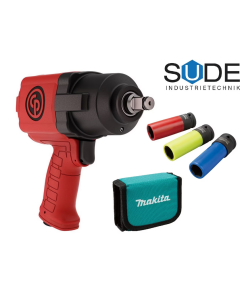 Chicago Pneumatic CP7741 Schlagschrauber + Makita Stecknüsse