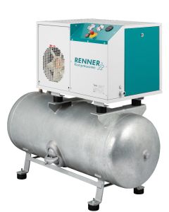 Schraubenkompressor 10 bar mit 250 Liter Behälter RENNER RSD-B 4,0