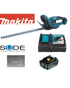 Makita Akku Heckenschere DUH523Z inkl.3,0Ah Akku,Ladegerät,Brille