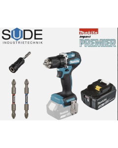 Makita DHP487 Akku-Schlagschrauber Bits Bithalter Akku