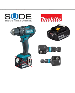 Makita DHP482Z Akku-Schlagbohrschrauber 18 V mit Akku + Zubehör