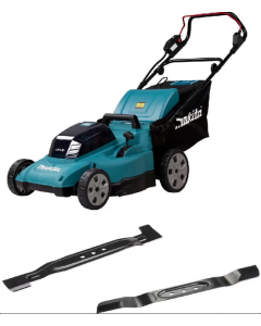 MAKITA DLM480Z Akku-Rasenmäher mit Sichel- und Mulchmesser