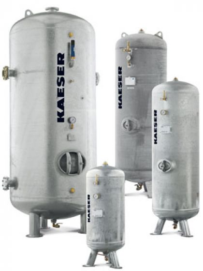 Kaeser 3000 Liter Druckluftbehalter Stehend Verzinkt 11 Bar Sude Industrietechnik