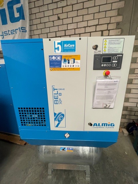 ALMIG BELT 8 XP 270 RD Druckluft Schraubenkompressor mit Behälter & Trockner