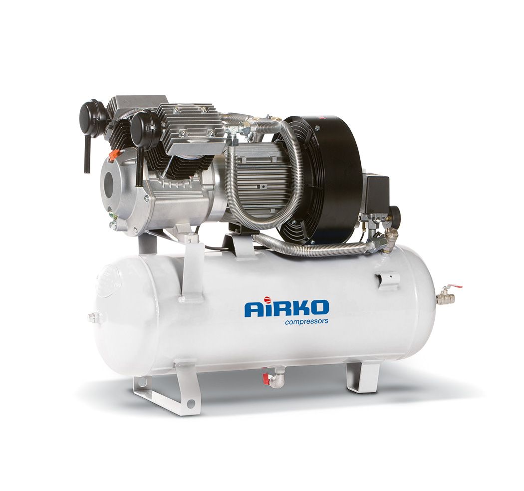 AIRKO 309-D-50 Kolbenkompressor mit 50 Liter Behälter