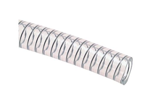 PVC-Saug-Druck-Schlauch mit Stahlspirale in verschiedenen Größen und Längen