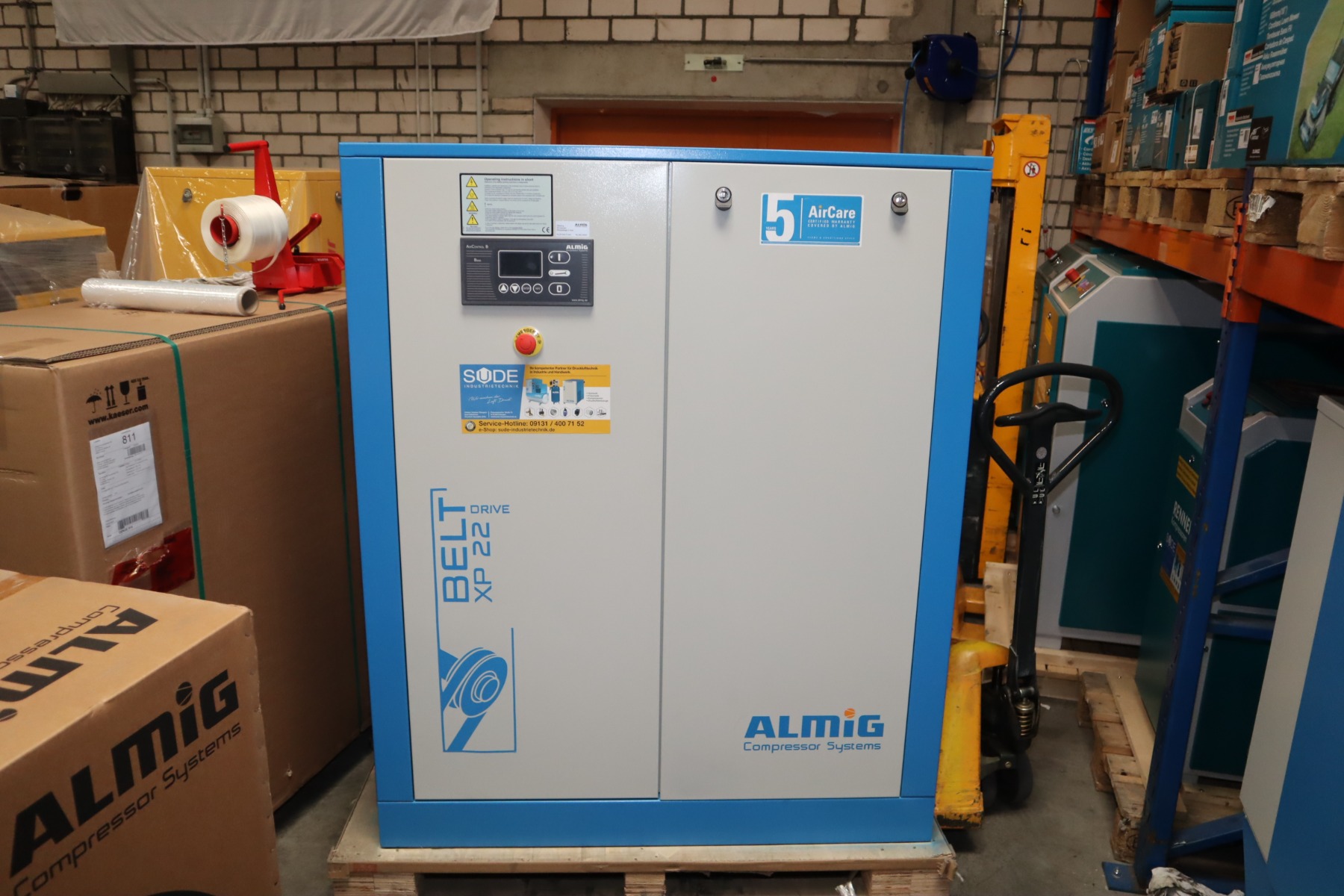 Ausstellungsstück: Almig BELT XP 22 - Schraubenkompressor 10 bar