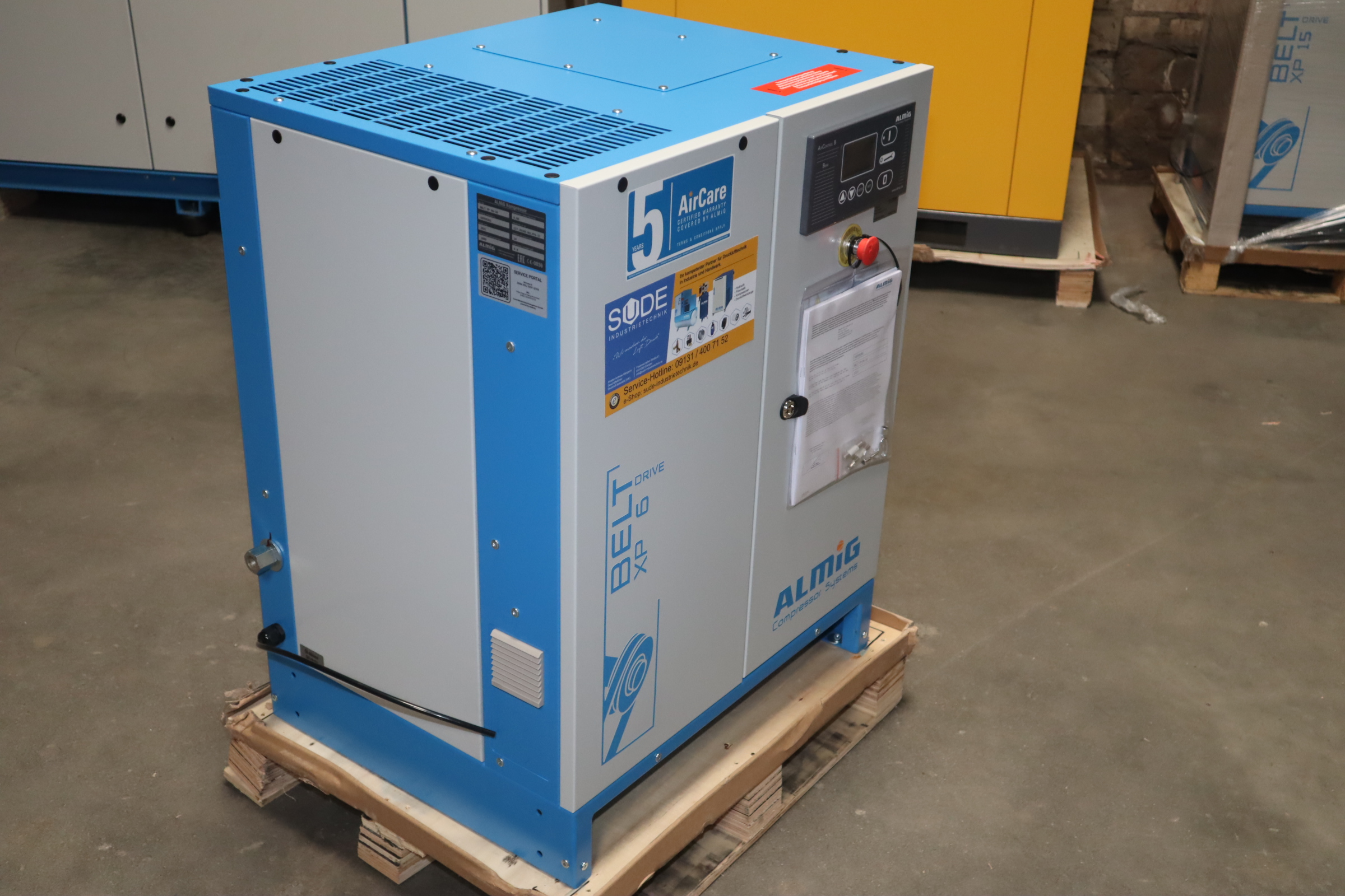 Almig BELT XP6 - Schraubenkompressor 10 bar