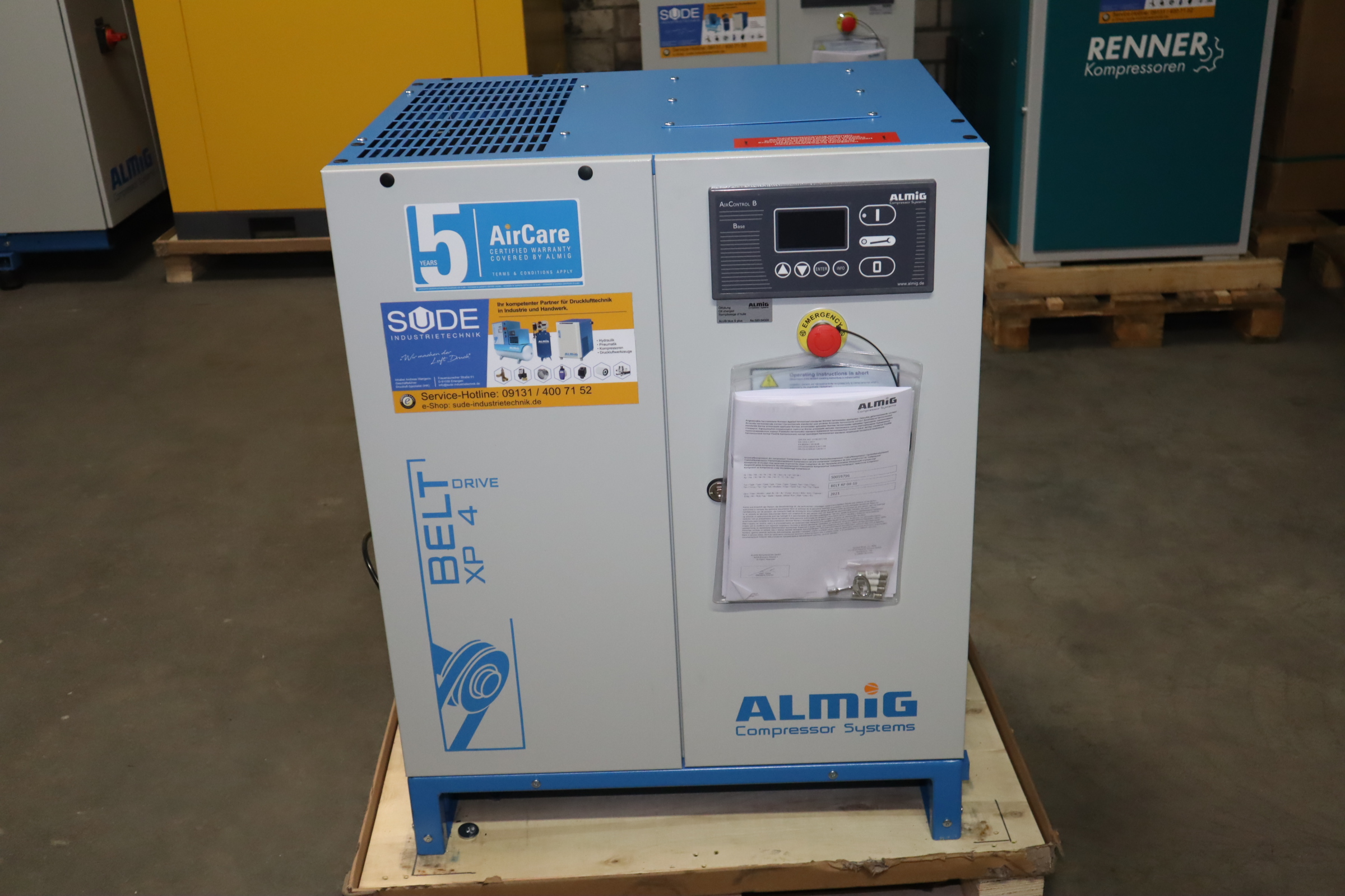 Almig BELT XP4 - Schraubenkompressor 10 bar
