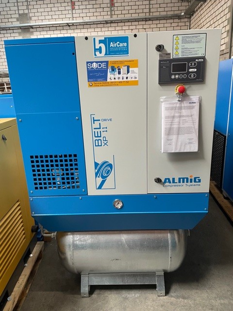 ALMIG BELT 11 XP 270 RD Druckluft Schraubenkompressor mit Behälter & Trockner