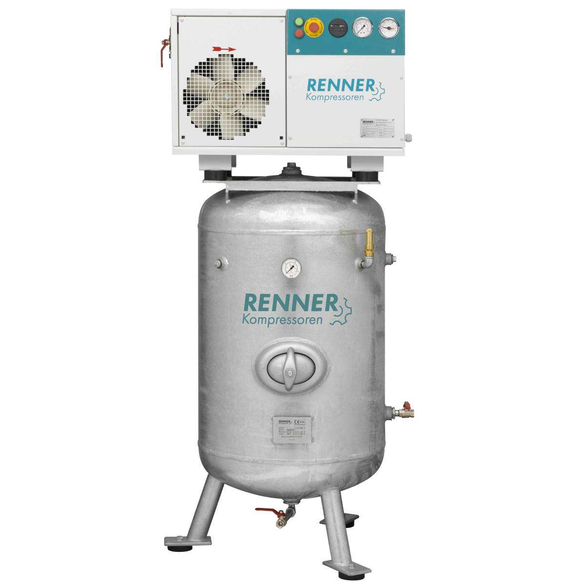 Renner RSD-B 2,2 ST Schraubkompressorenanlage 7,5 bar- 270 Liter